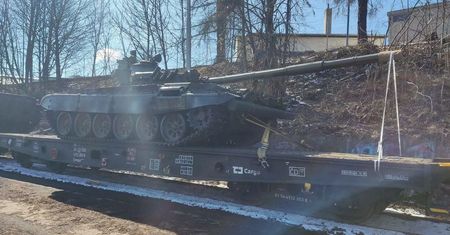 Czechy wsparły Ukrainę. Przekazały czołgi T-72M1 oraz bojowe wozy BMP-1