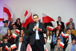 Spotkanie z wyborcami. Morawiecki zacytował wulgarne hasło