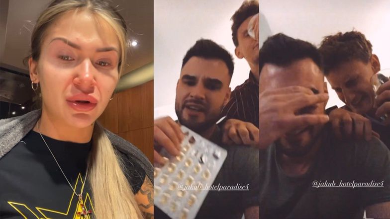 Dariusz Tkaczuk i Jakub Bzdawka nabijają się z Wiktorii Gąsior z "Hotelu Paradise" 