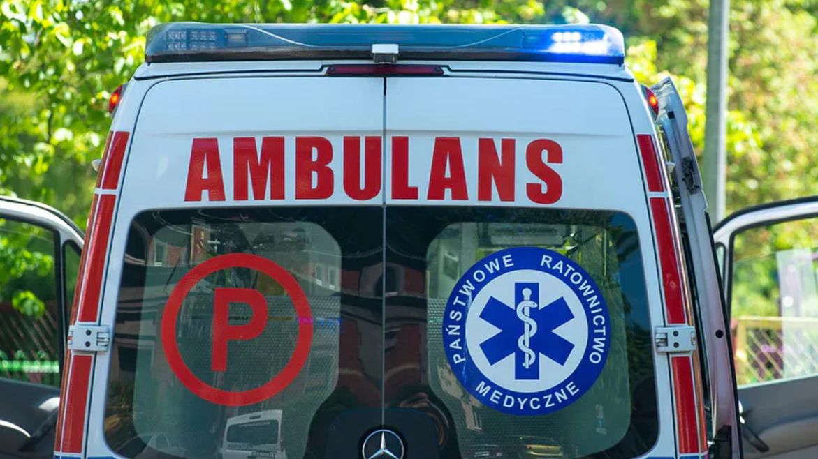 8-miesięczne dziecko trafiło do szpitala.