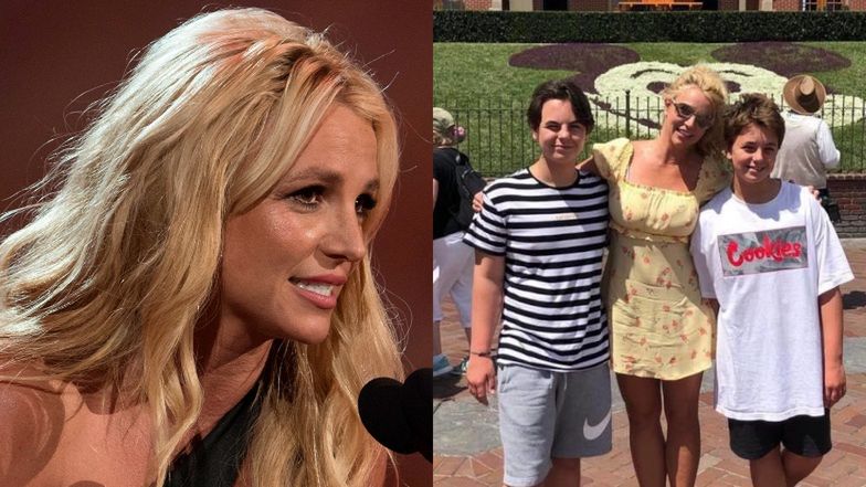 Britney Spears rozpacza z tęsknoty za synami