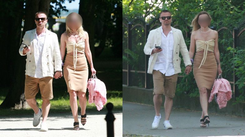 Marcin Hakiel relaksuje się w Sopocie wraz z ukochaną