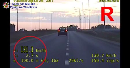 Wrocław. 131 km/h w obszarze zabudowanym. Kierowca spieszył się po… truskawki