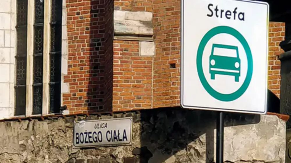 Znak Strefy Czystego Transportu