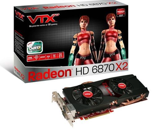 karta graficzna Vertex3D HD 6870x2