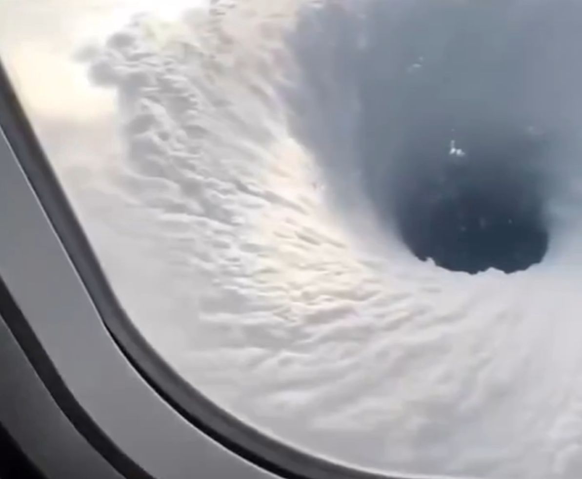 Wlecieli w oko cyklonu. Zastała ich oczekiwana cisza