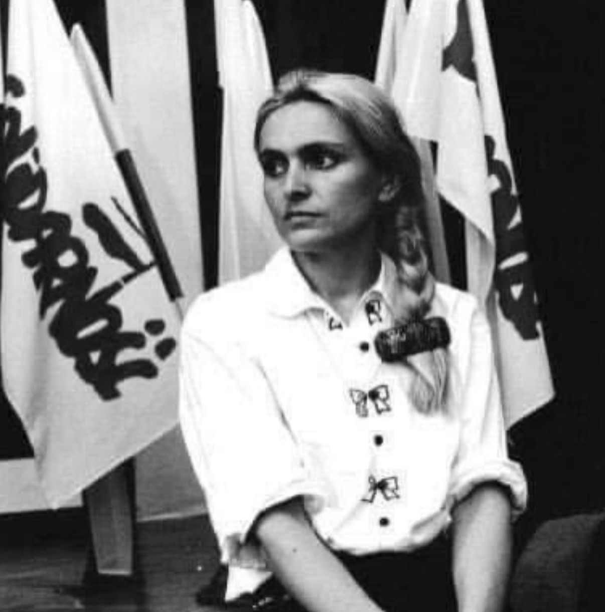 Monika Olejnik w młodości