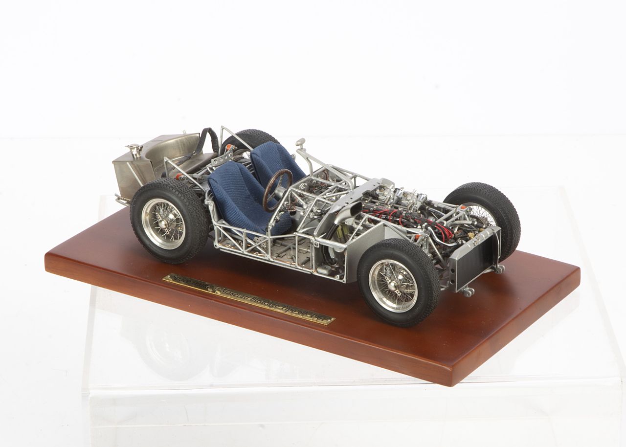 Wśród modeli znajdowało się m.in. Maserati Tipo 61 z 1960 roku