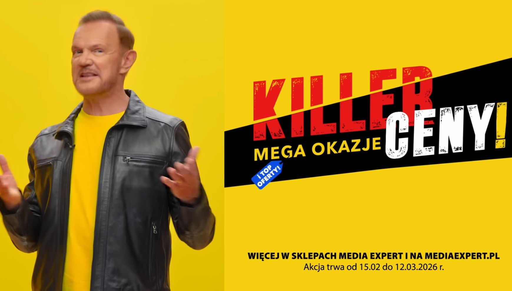 Reklama Media Expert z Cezarym Pazurą