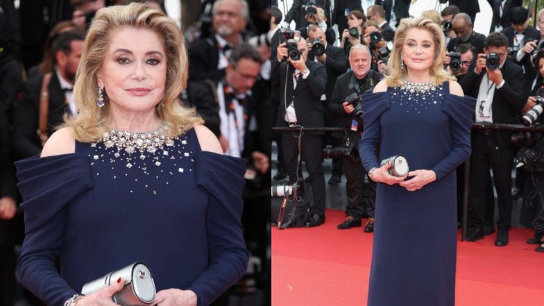 Catherine Deneuve w Canne