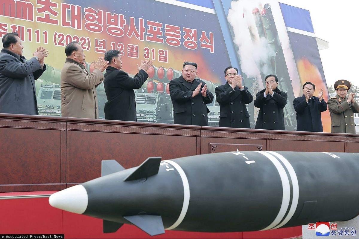 System rakietowy wielokrotnego startu w Korei Północnej