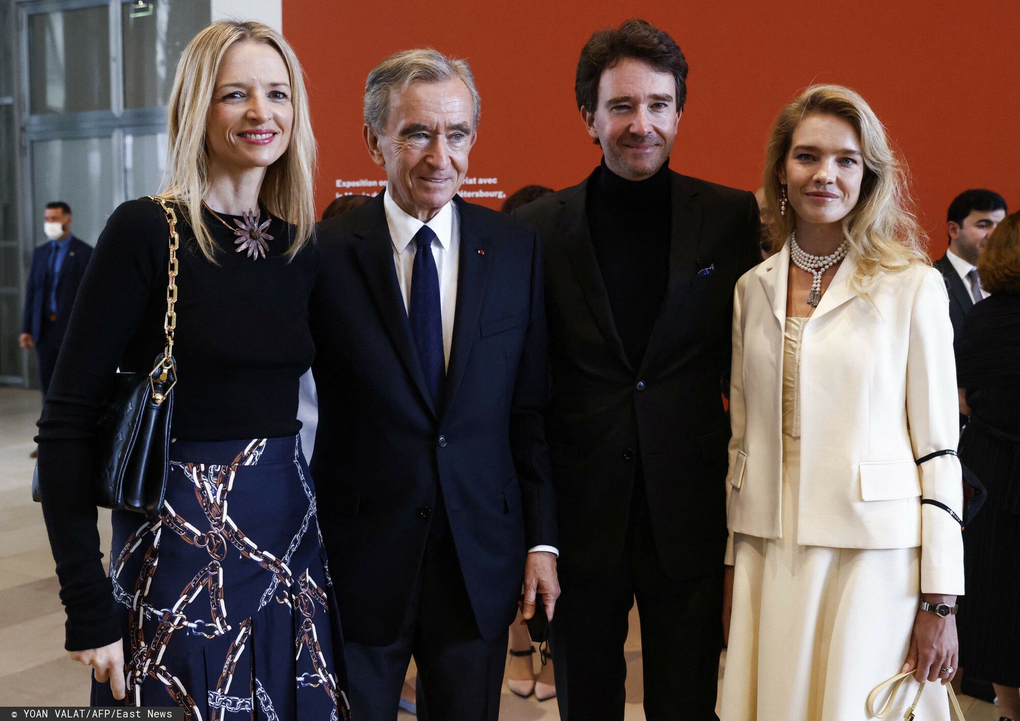 Branrd Arnault, Delphine Arnault, Antoine Arnault i Natalia Vodianowa