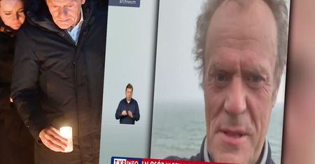 "Wiadomości" TVP w swoim żywiole. Atak za atakiem na Tuska. "Wykorzystuje śmierć"