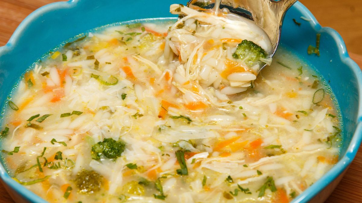 Canja de Galinha rozgrzewa i pomaga przy przeziębieniu