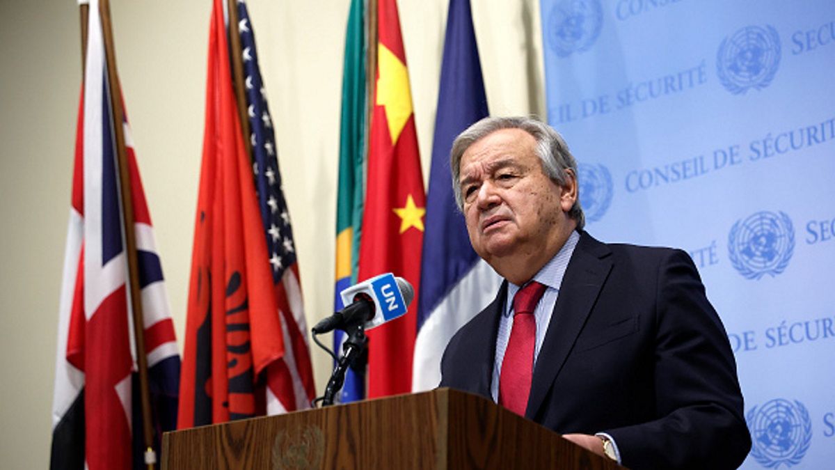 António Guterres zapewnił, że nie zamierza zmienić zdania w kwestii porozumienia dotyczącego eksportu z Rosji i Ukrainy