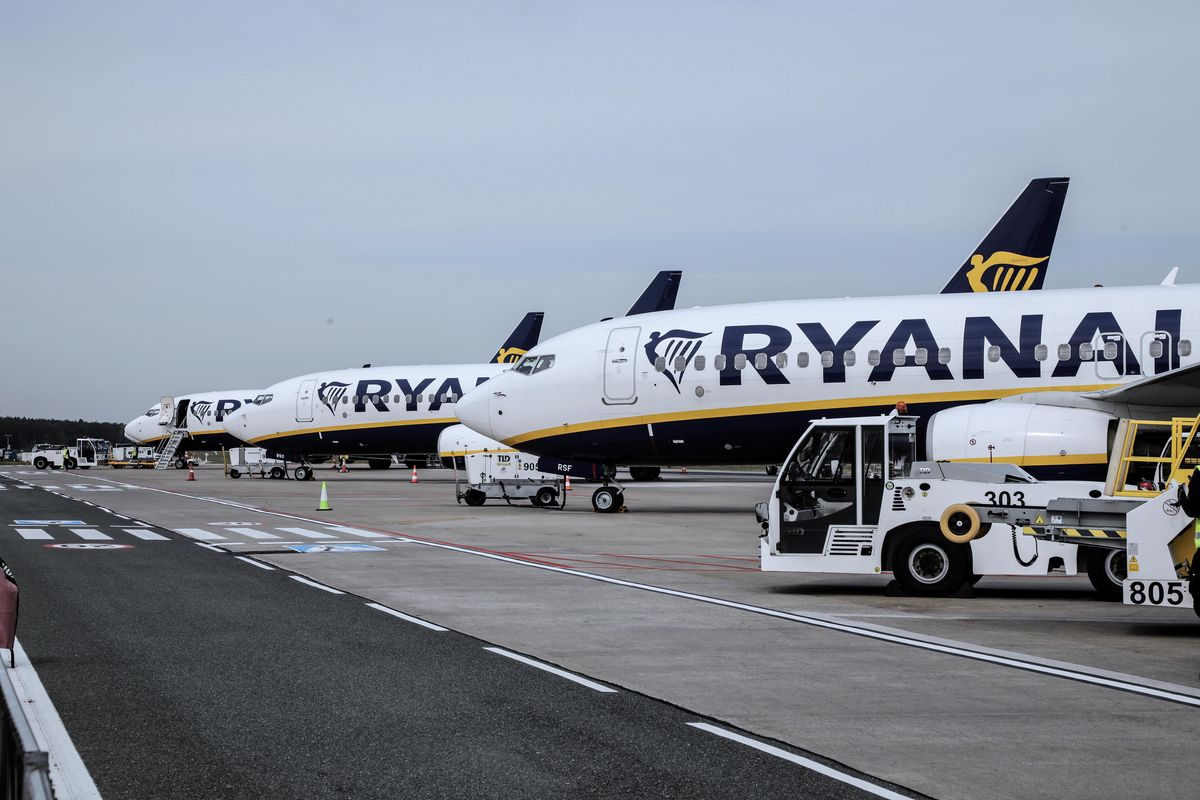 Francja. Samolot Ryanair odleciał bez kilkudziesięciu pasażerów