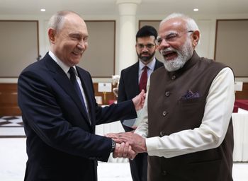 Putin znów szokuje. Tak wpisał się podczas wizyty w Indiach