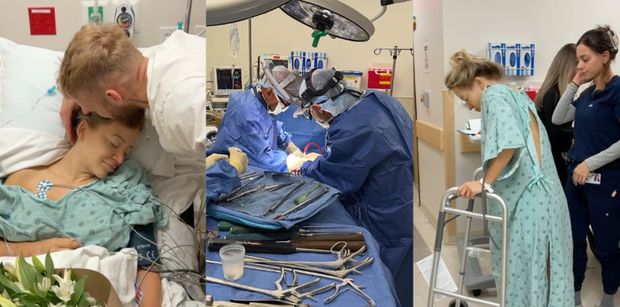 Aggie z "Prince Charming" przeszła POWAŻNĄ OPERACJĘ KRĘGOSŁUPA trzy miesiące PO PORODZIE. "Tego nie było w moim bingo" (ZDJĘCIA)