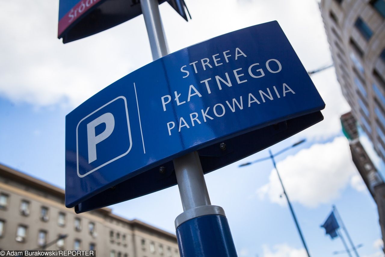 Warszawska strefa płatnego parkowania jest jedną z największych w kraju