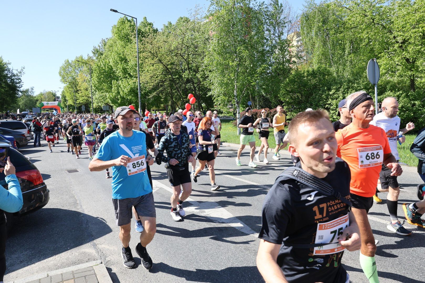 Półmaraton Dąbrowski ArcelorMittal Poland odbył się 27 kwietnia 2025.