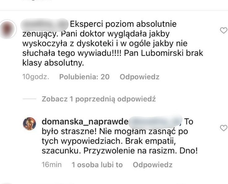 Aleksandra Domańska oburzona komentarzami ekspertów TVN 24 po wywiadzie Harry'ego i Meghan