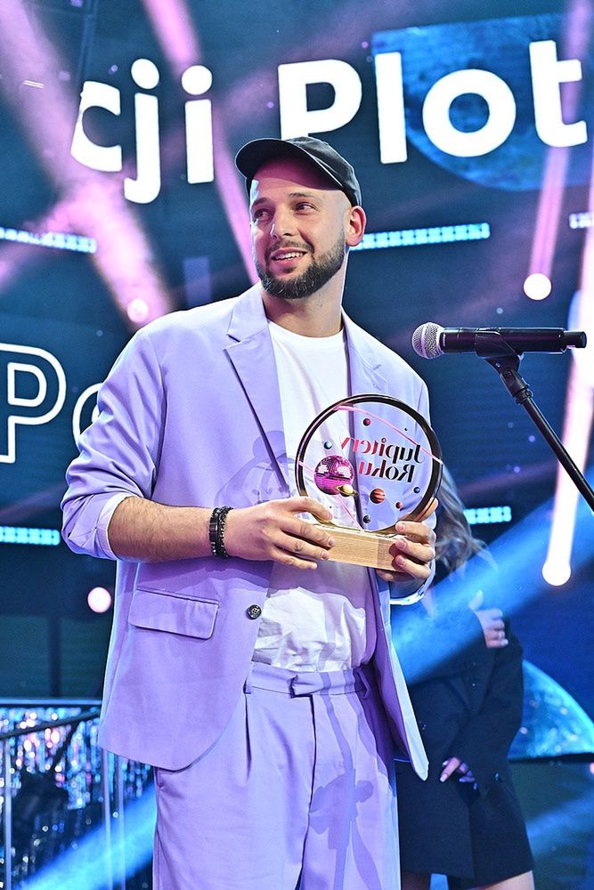 Maciej Pela na gali