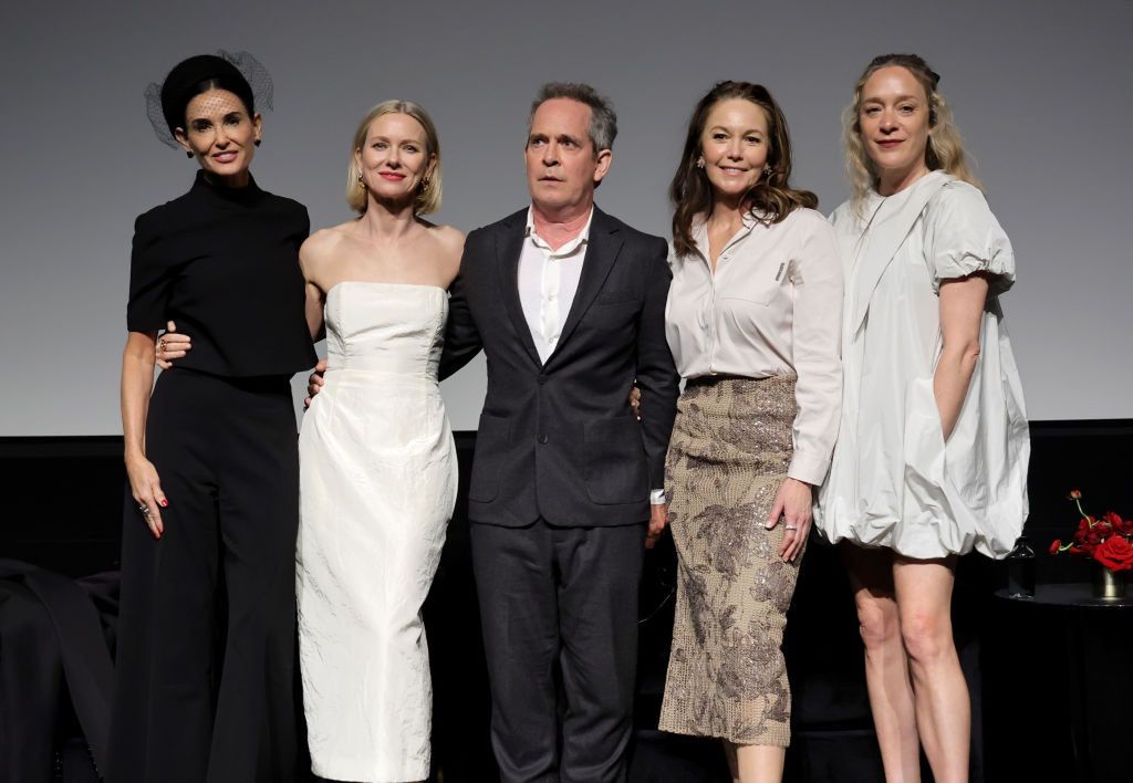 Demi Moore podczas projekcji serialu "Konflikt"