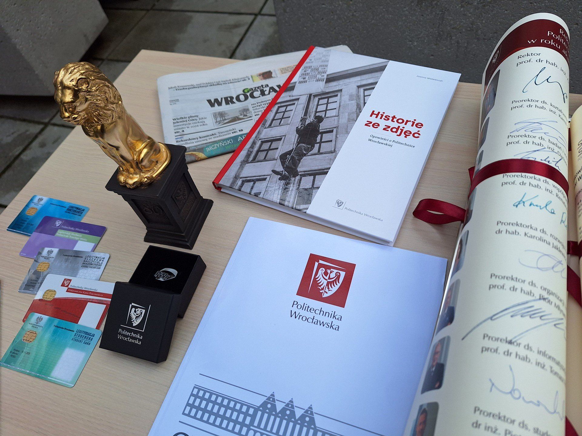 Kapsuła czasu z okazji 80-lecia Politechniki Wrocławskiej