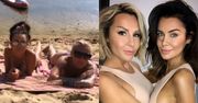 Muśnięte słońcem Blanka Lipińska i Natalia Siwiec prawią o RYTMIE DNIA, wylegując się wspólnie na piasku