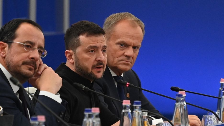 Zełenski w Budapeszcie: "Ściskanie się z Putinem nie pomoże"