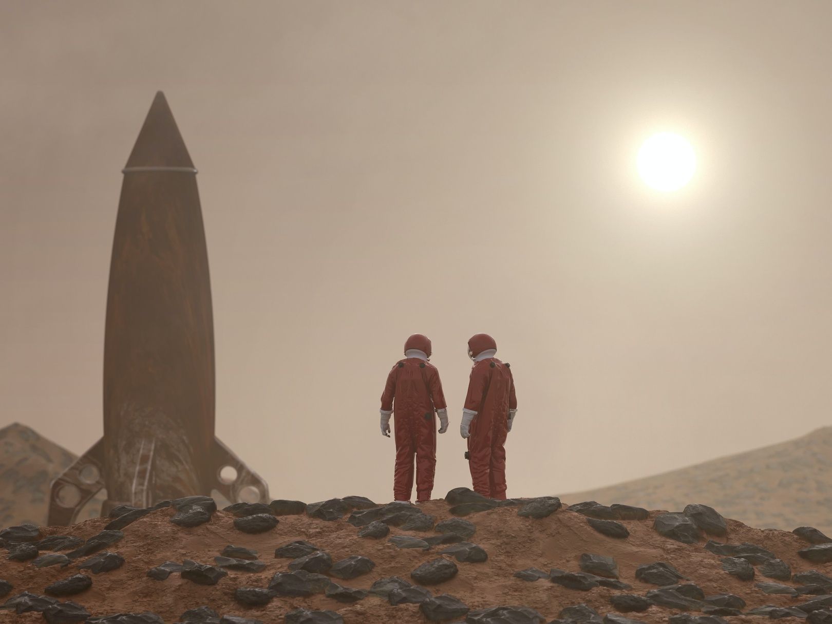 Mars ludzie fot:Unsplash