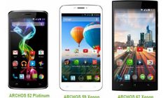 Phablety 52 Platinum, 59 Xenon i 62 Xenon od Archos za mniej niż 600 zł (wideo)