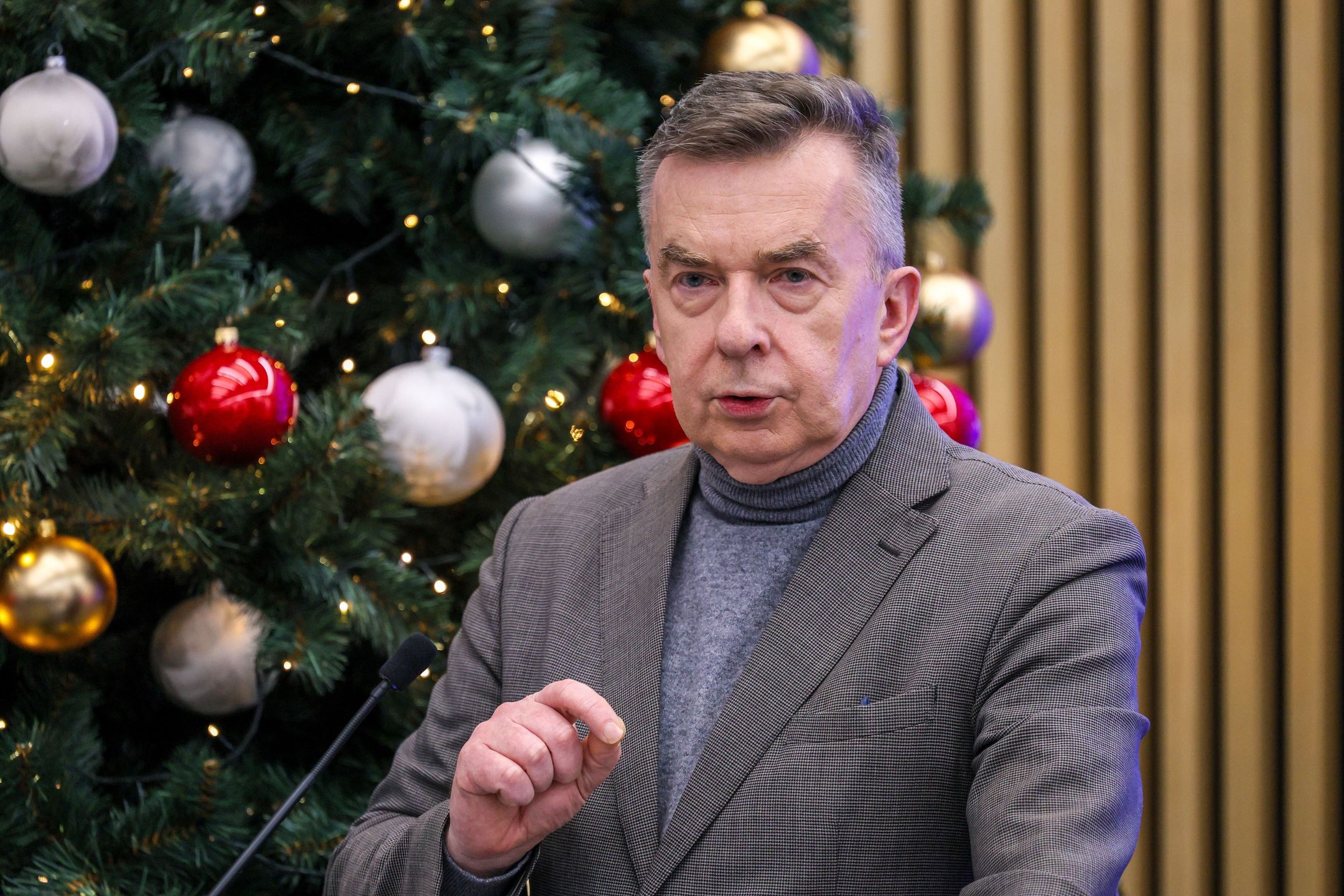 Minister Dariusz Wieczorek podsumowuje rok swojej pracy
