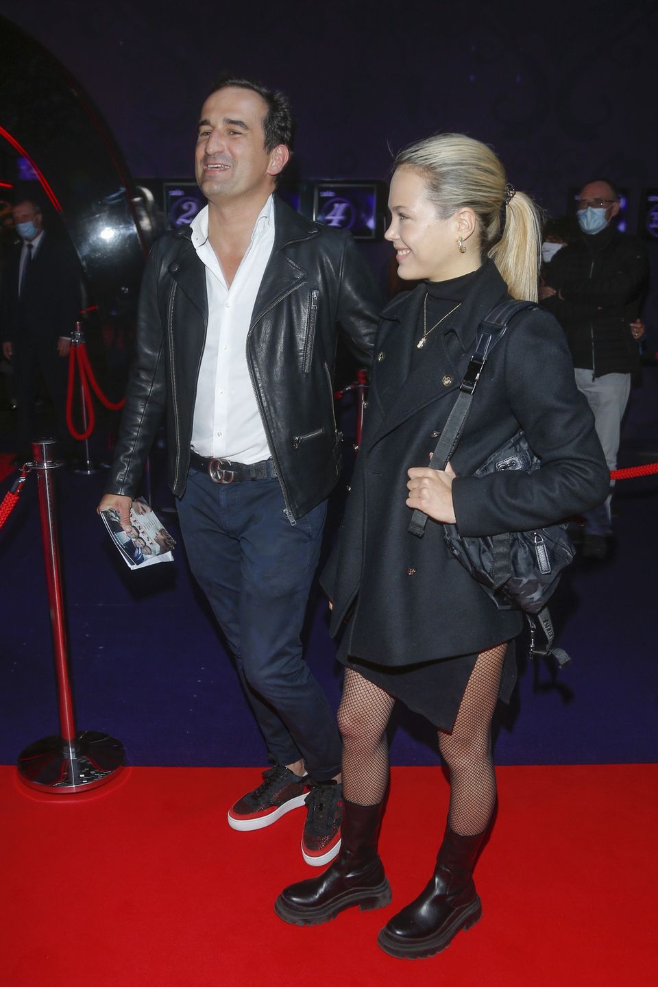 Dagmara Bryzek i Michał Koterski na premierze "Wesela"