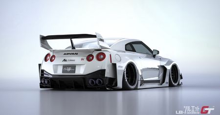 Nissan GT-R otrzymał nowy body kit od Liberty Walk. Bardzo drogi body kit