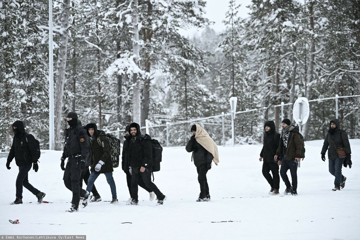 Sytuacja na granicy Finlandii z Rosją