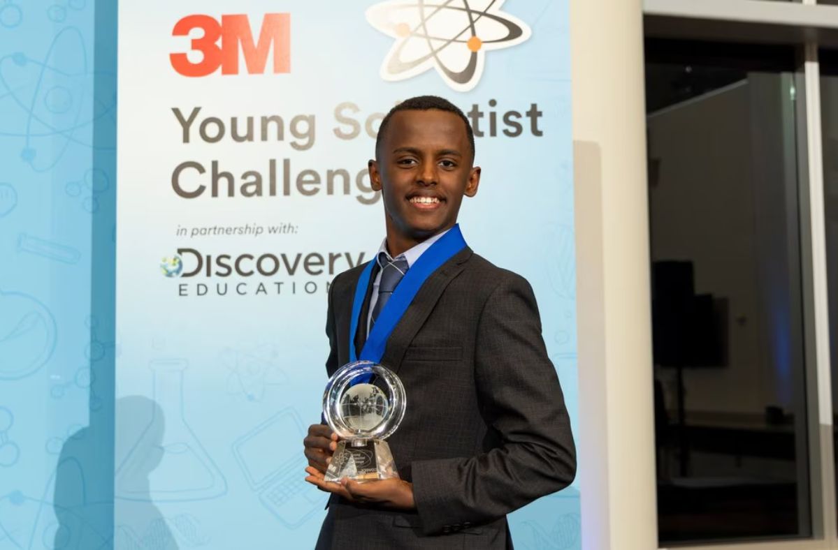 The best young scientist invented a soap that cures skin cancer.