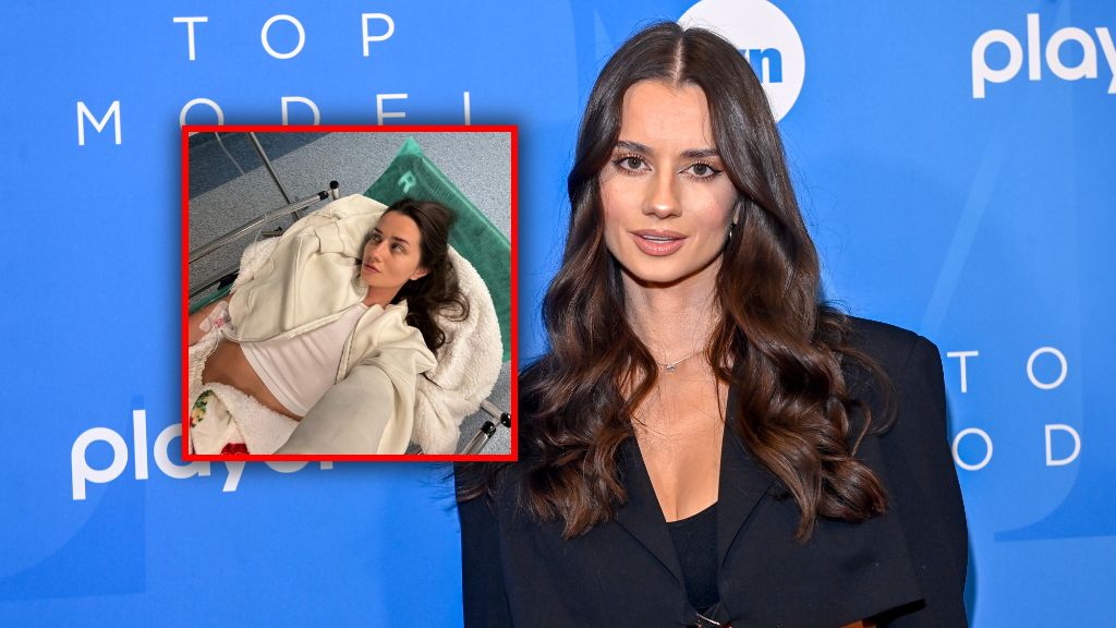 Adrianna Krysian w szpitalu