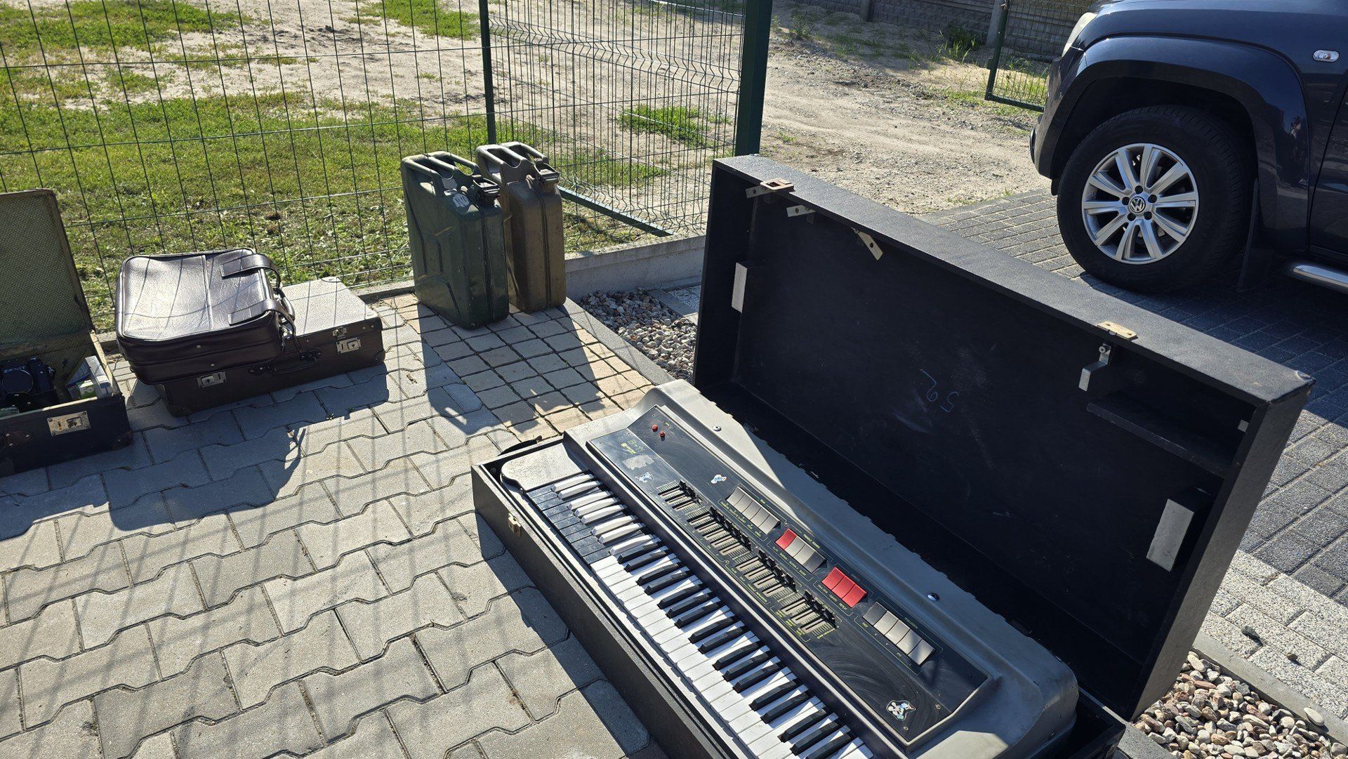 Targ staroci w Stawkach koło Aleksandrowa Kujawskiego