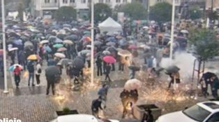 Fajerwerki w tłumie na koncercie! Dramat na Placu Katedralnym w Gorzowie. Policja zatrzymała dwóch mężczyzn
