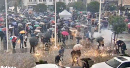 Fajerwerki w tłumie na koncercie! Dramat na Placu Katedralnym w Gorzowie. Policja zatrzymała dwóch mężczyzn