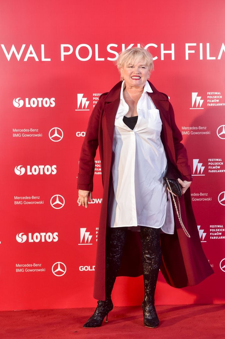 Katarzyna Figura na festiwalu w Gdyni 