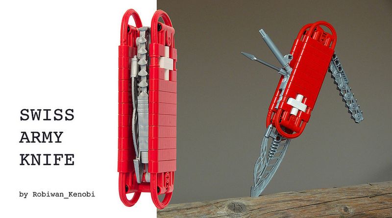 WTF dnia: szwajcarski scyzoryk wykonany z klocków LEGO 2