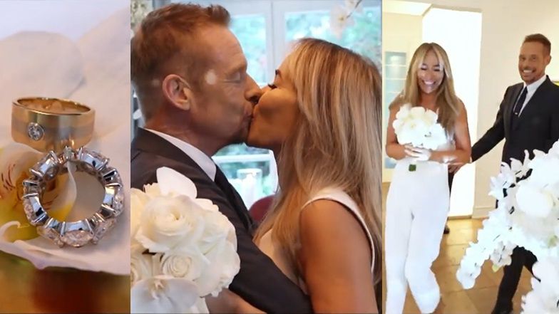 Joanna Przetakiewicz i Rinke Rooyens świętują rocznicę ślubu 