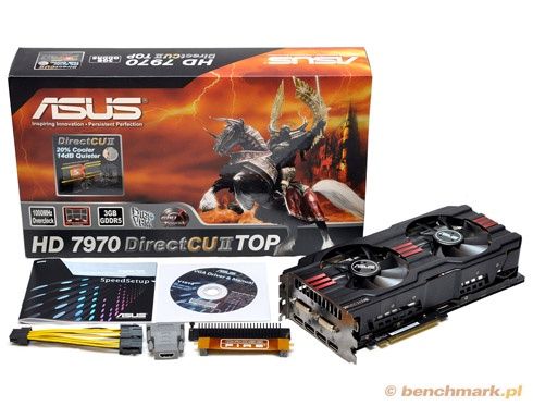 Asus Radeon 7970 DCUII TOP