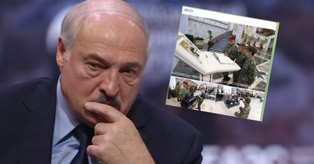 Wymowny prezent dla Łukaszenki? Zdjęcia z Mińska