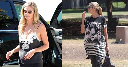 Heidi Klum JEST W PIĄTEJ CIĄŻY?! (FOTO)