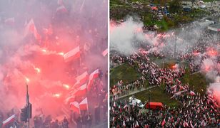 Siwy dym w Warszawie. Są już interwencje policji