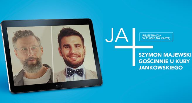 Szymon Majewski z Kubą Jankowskim promują rejestrację numerów prepaidowych w Plusie (wideo)