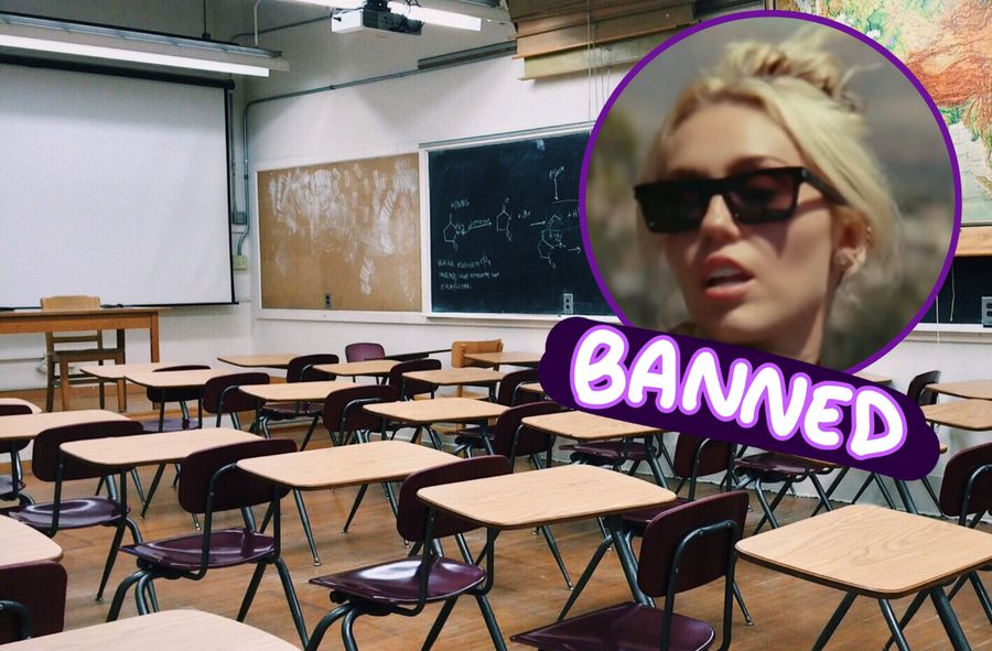 Nauczycielka zwolniona przez piosenkę Miley Cyrus